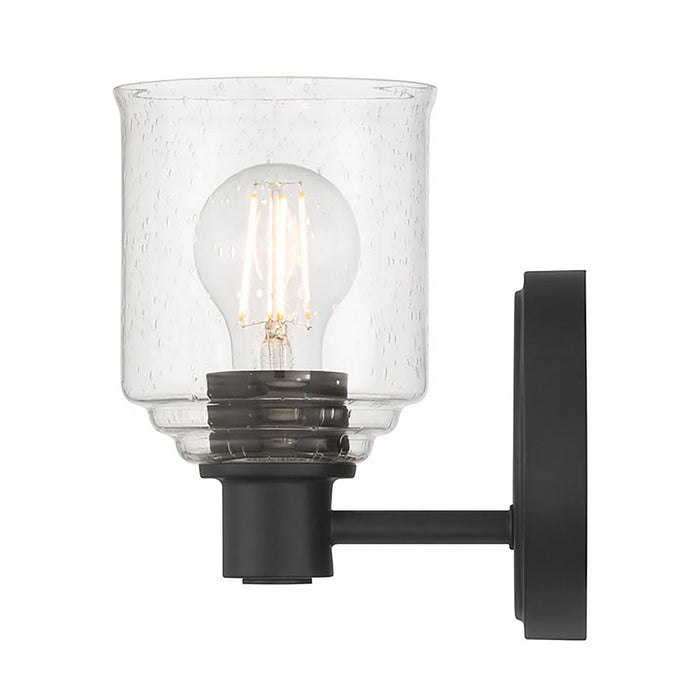 Millennium - 202101-MB - One Light Wall Sconce - Vessair - Matte Black