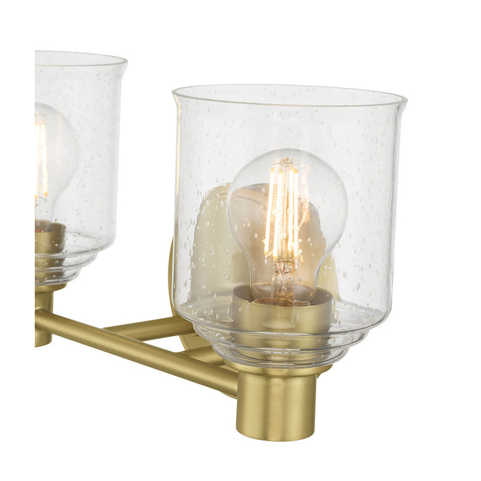 Millennium - 202102-VB - Two Light Vanity - Vessair - Vintage Brass