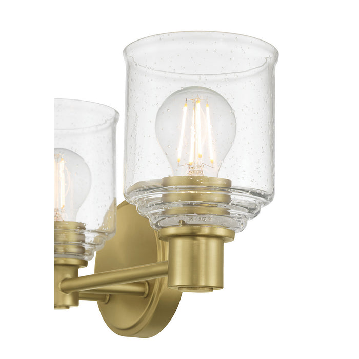 Millennium - 202103-VB - Three Light Vanity - Vessair - Vintage Brass