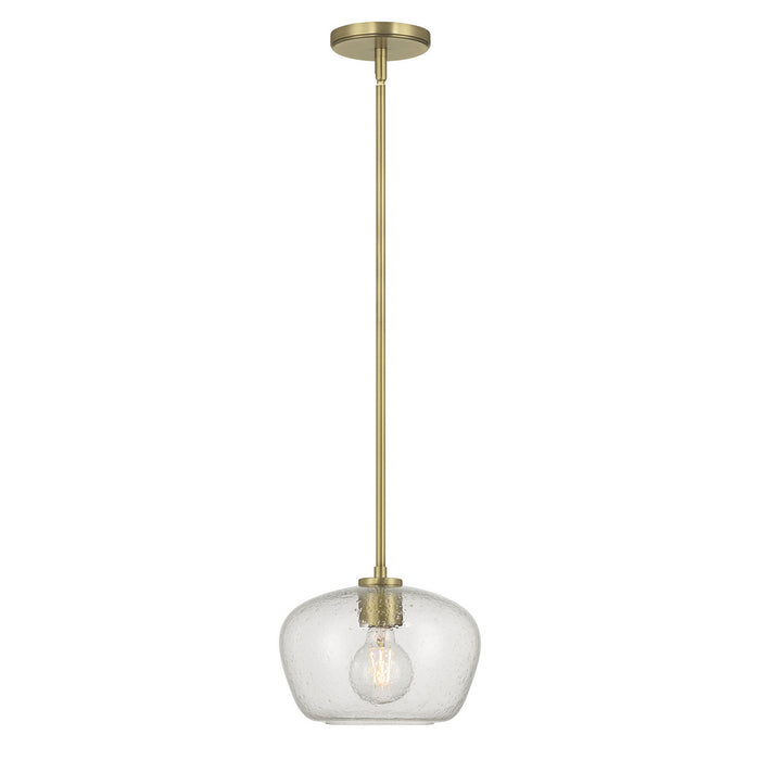 Millennium - 203101-VB - One Light Pendant - Pomari - Vintage Brass