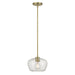 Millennium - 203101-VB - One Light Pendant - Pomari - Vintage Brass