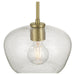 Millennium - 203101-VB - One Light Pendant - Pomari - Vintage Brass