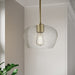 Millennium - 203101-VB - One Light Pendant - Pomari - Vintage Brass