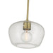 Millennium - 203101-VB - One Light Pendant - Pomari - Vintage Brass