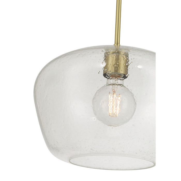 Millennium - 203201-VB - One Light Pendant - Pomari - Vintage Brass