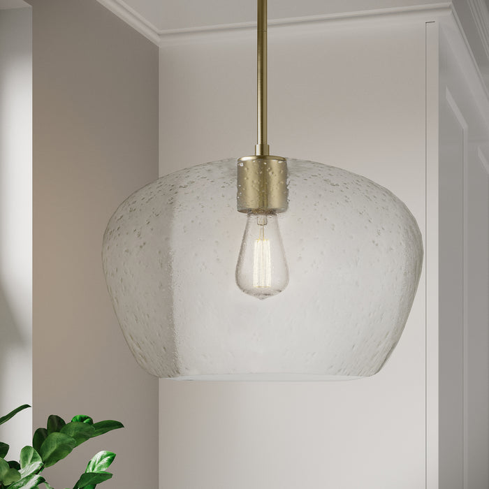 Millennium - 203201-VB - One Light Pendant - Pomari - Vintage Brass