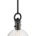 Millennium - 204101-MB - One Light Mini Pendant - Glanora - Matte Black