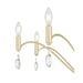 Millennium - 205108-AGSI - Eight Light Chandelier - Aureline - Aged Silver
