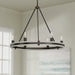 Millennium - 207106-MB - Six Light Chandelier - Rovessa - Matte Black