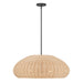 Millennium - 209105-MB - Five Light Pendant - Natora - Matte Black