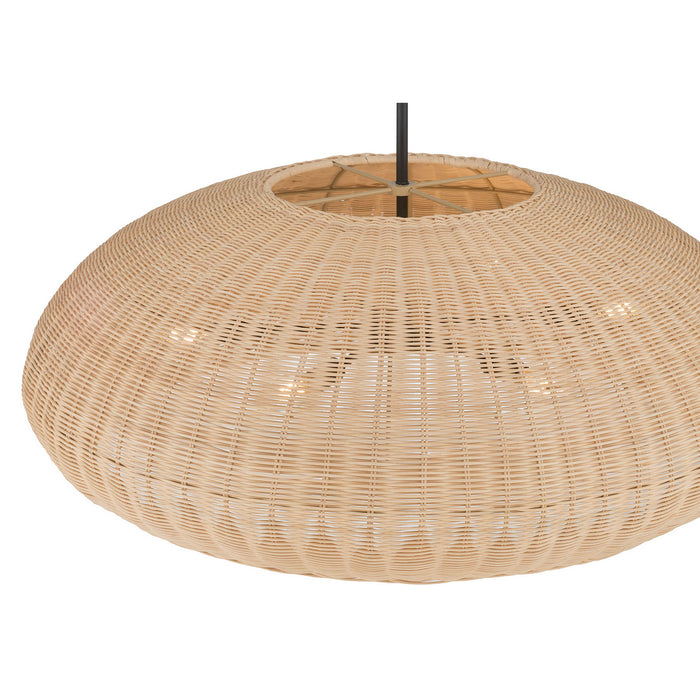 Millennium - 209106-MB - Six Light Pendant - Natora - Matte Black