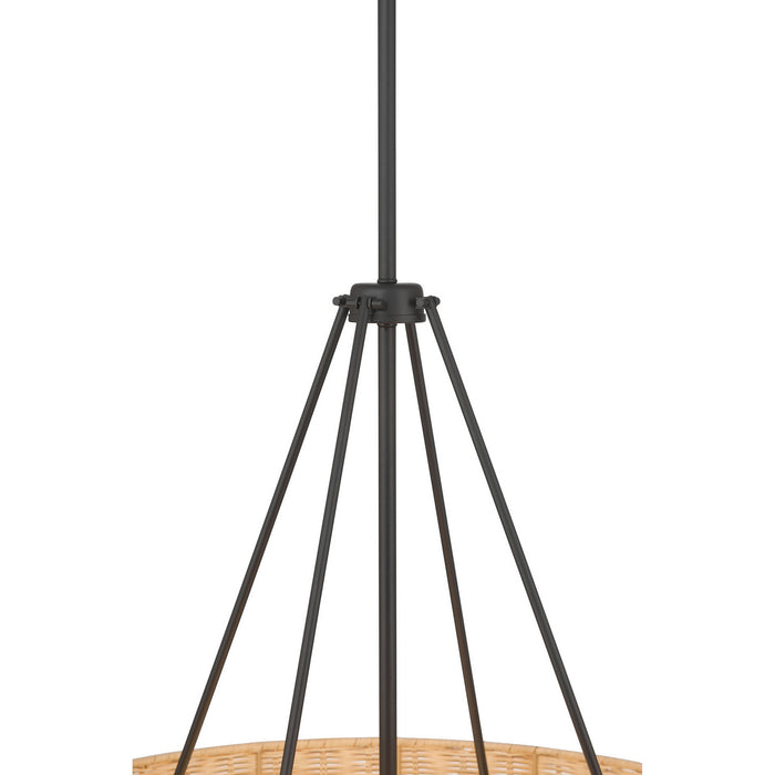 Millennium - 210106-MB - Six Light Pendant - Namiro - Matte Black