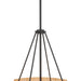 Millennium - 210106-MB - Six Light Pendant - Namiro - Matte Black