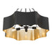 Millennium - 210205-MB/VB - Five Light Pendant - Ottavio - Matte Black