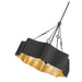 Millennium - 210205-MB/VB - Five Light Pendant - Ottavio - Matte Black