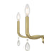 Millennium - 220104-VB - Four Light Chandelier - Viremont - Vintage Brass