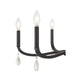 Millennium - 220106-MB - Six Light Chandelier - Viremont - Matte Black