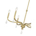 Millennium - 220106-VB - Six Light Chandelier - Viremont - Vintage Brass