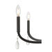 Millennium - 220108-MB - Eight Light Chandelier - Viremont - Matte Black