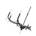 Millennium - 220108-MB - Eight Light Chandelier - Viremont - Matte Black