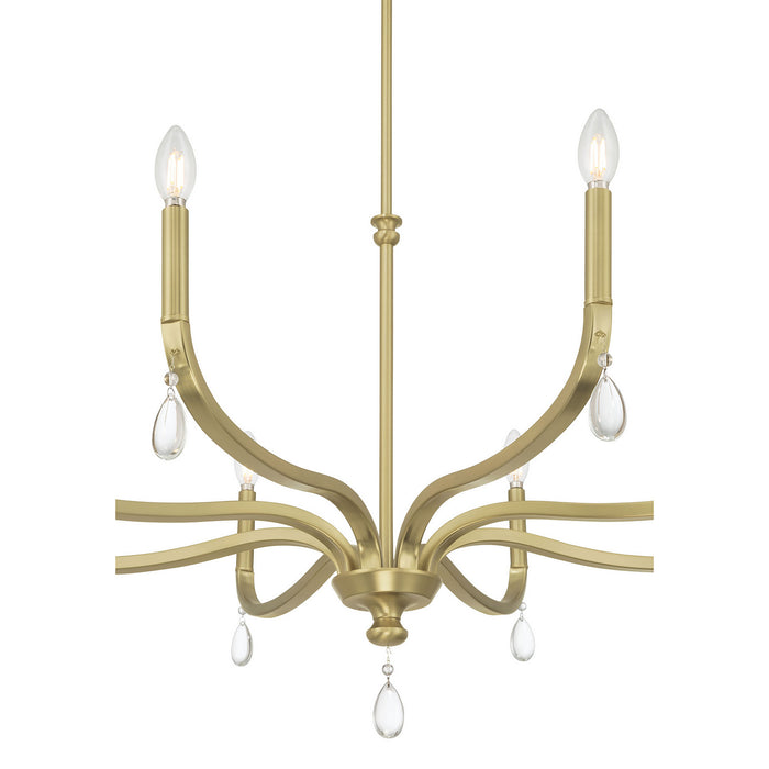 Millennium - 220108-VB - Eight Light Chandelier - Viremont - Vintage Brass