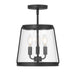Millennium - 230103-MB - Three Light Semi-Flush Mount - Adabella - Matte Black