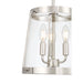 Millennium - 230103-PN - Three Light Semi-Flush Mount - Adabella - Polished Nickel