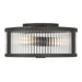 Millennium - 23203-MB - Three Light Flush Mount - Ardezia - Matte Black
