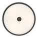Millennium - 23203-MB - Three Light Flush Mount - Ardezia - Matte Black
