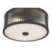 Millennium - 23203-MB - Three Light Flush Mount - Ardezia - Matte Black