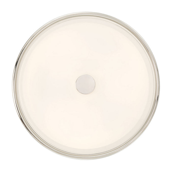 Millennium - 23203-PN - Three Light Flush Mount - Ardezia - Polished Nickel