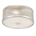 Millennium - 23203-PN - Three Light Flush Mount - Ardezia - Polished Nickel