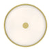 Millennium - 23203-VB - Three Light Flush Mount - Ardezia - Vintage Brass