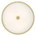 Millennium - 23303-VB - Three Light Semi-Flush Mount - Ardezia - Vintage Brass