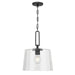Millennium - 250101-MB - One Light Pendant - Diamara - Matte Black