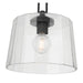 Millennium - 250101-MB - One Light Pendant - Diamara - Matte Black