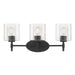 Millennium - 270103-MB - Three Light Vanity - Solventa - Matte Black