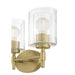 Millennium - 270103-VB - Three Light Vanity - Solventa - Vintage Brass