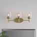 Millennium - 270103-VB - Three Light Vanity - Solventa - Vintage Brass