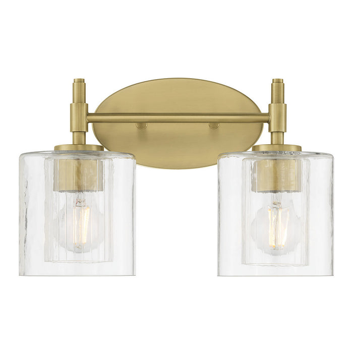 Millennium - 270202-VB - Two Light Vanity - Solventa - Vintage Brass