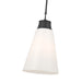 Millennium - 280101-MB - One Light Pendant - Bellaryn - Matte Black