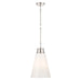 Millennium - 280101-PN - One Light Pendant - Bellaryn - Polished Nickel
