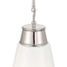 Millennium - 280101-PN - One Light Pendant - Bellaryn - Polished Nickel