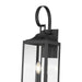 Millennium - 402003-PBK - Three Light Lantern - Halston - Powder Coated Black