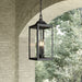 Millennium - 402103-PBK - Three Light Hanging Lantern - Halston - Powder Coated Black