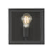 Millennium - 4201-PBK - One Light Flush Mount - Evanton - Powder Coated Black