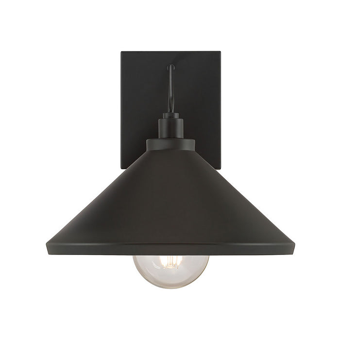 Millennium - 51201-PBK - One Light Wall Sconce - Vectra - Powder Coated Black