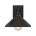 Millennium - 51201-PBK - One Light Wall Sconce - Vectra - Powder Coated Black