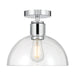 Millennium - 6021-CH - One Light Semi-Flush Mount - Knightsdale - Chrome