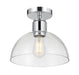 Millennium - 6021-CH - One Light Semi-Flush Mount - Knightsdale - Chrome
